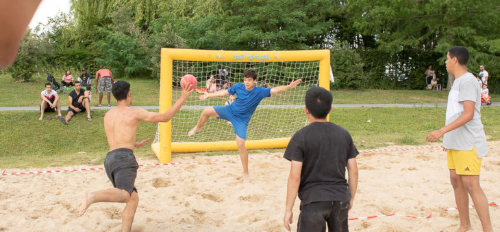 SANDBALL 2019 A PLAGE BLEUE A VALENTON